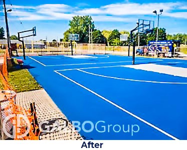 After Lackwanna Basketball Courts (Specialty Construction)